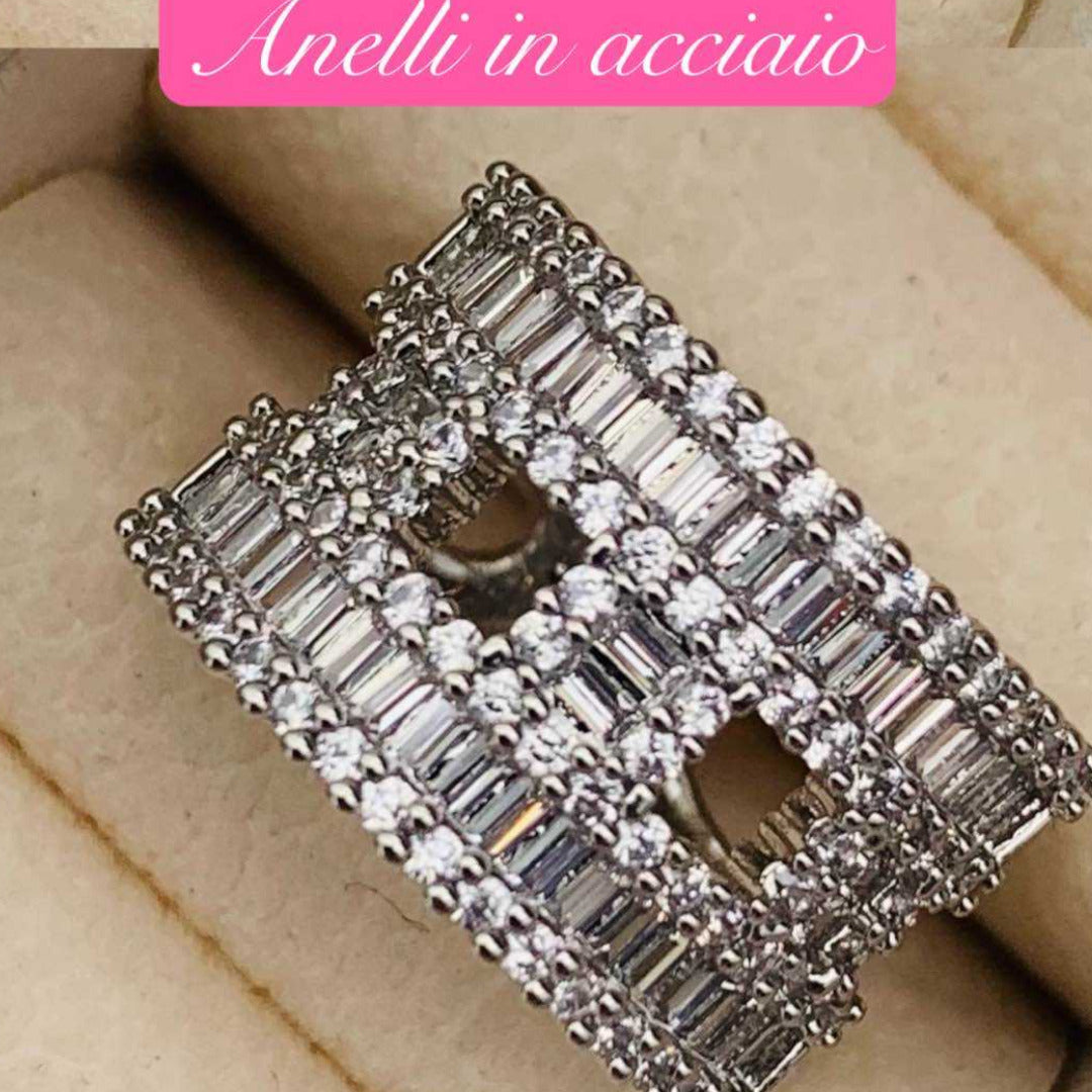 Anello acciaio inossidabile Regolabile per Donna con farfalla - Gioiello Elegante e Moderno - Regalo Perfetto 20