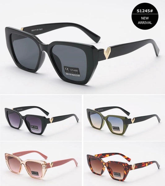 Occhiali da sole tondi Maxair UV400 Protection unisex: Stile e protezione per tutti donna mod.22