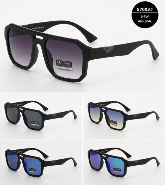 Occhiali quadrati Maxair UV400 Protection unisex: Stile e protezione per tutti donna uomo unisex mod.31