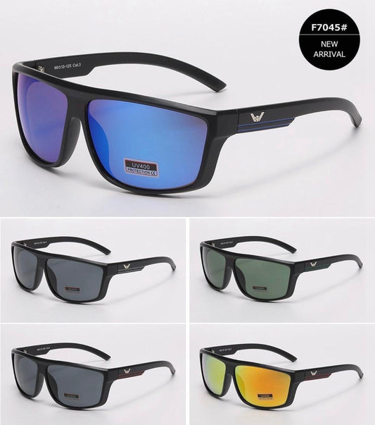 Occhiali quadrati Maxair UV400 Protection unisex: Stile e protezione per tutti donna uomo unisex mod.32