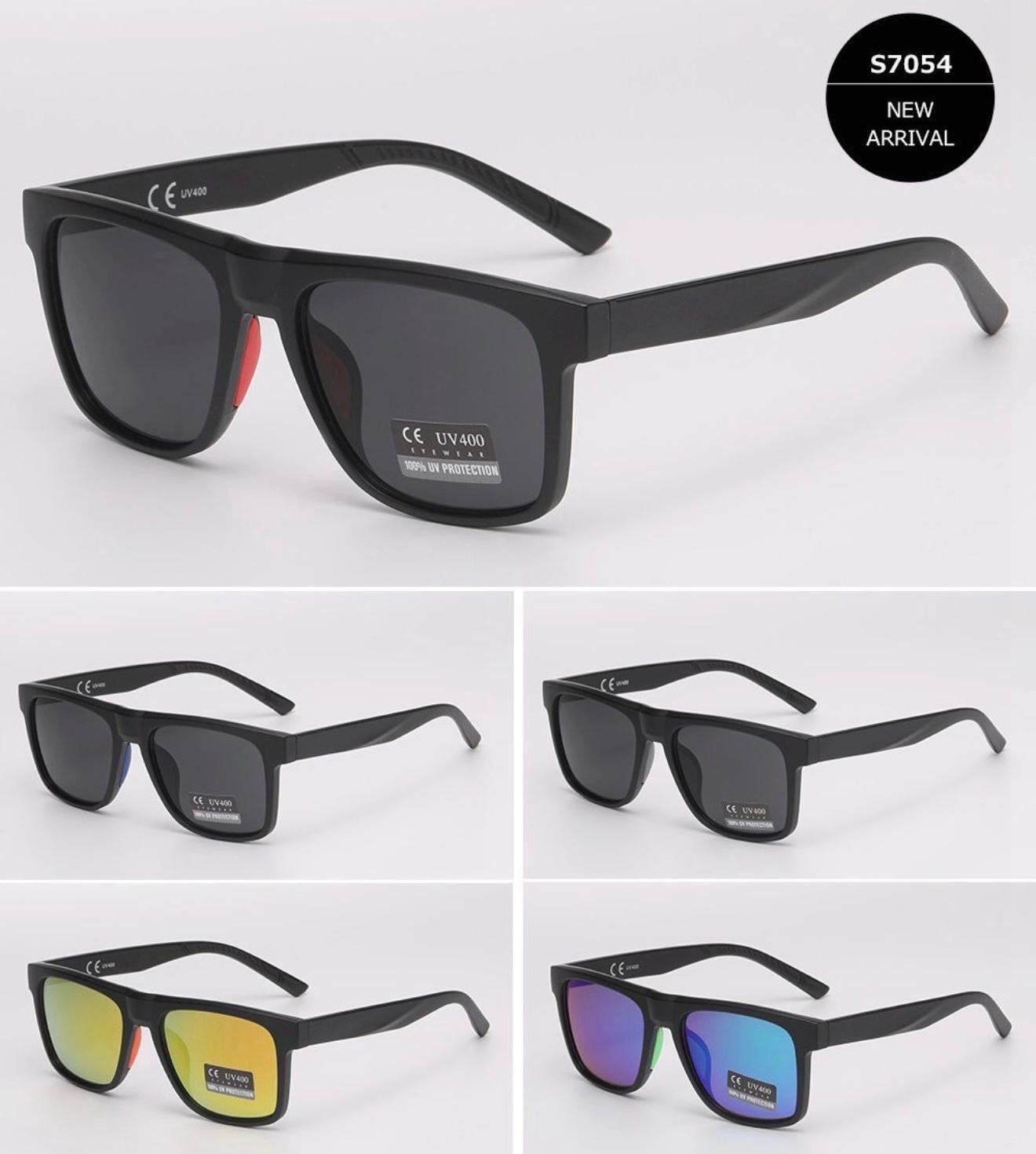 Occhiali quadrati Maxair UV400 Protection unisex: Stile e protezione per tutti donna uomo unisex mod.34